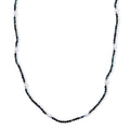 Pirineu Lagoon Tourmaline, Chinesische Akoya-Perle (5-6mm) Halskette ca. 50 cm 316L Edelstahl