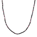 Mehrfarbig-Turmalin Halskette ca. 45 cm 316L Edelstahl ca. 35.00 ct