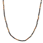 Gelber Turmalin Halskette ca. 45 cm 316L Edelstahl ca. 28.00 ct