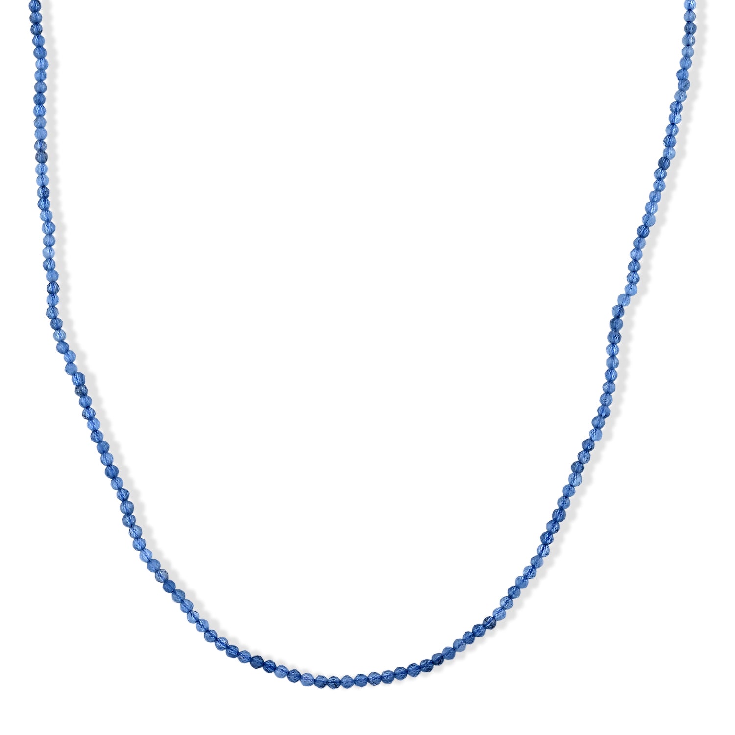 Santamaria Aquamarin Halskette ca. 50 cm 316L Edelstahl ca. 23,00 ct.