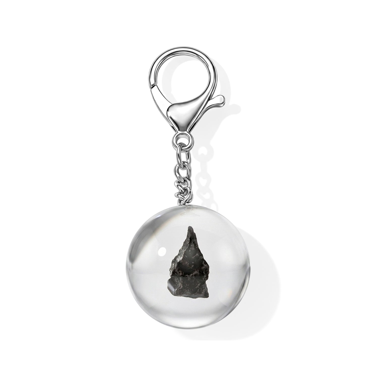 Meteorit Schlüsselbund Reine Legierung ca. 2.00 ct