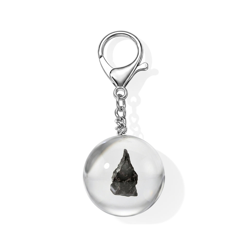 Meteorit Schlüsselbund Reine Legierung ca. 2.00 ct