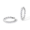 LUXURIANT DIAMOND - Lab Grown Diamant SI-GH Ohrringe 925 Silber 750 Gelbgold vermeil ca. 2,16 ct.
