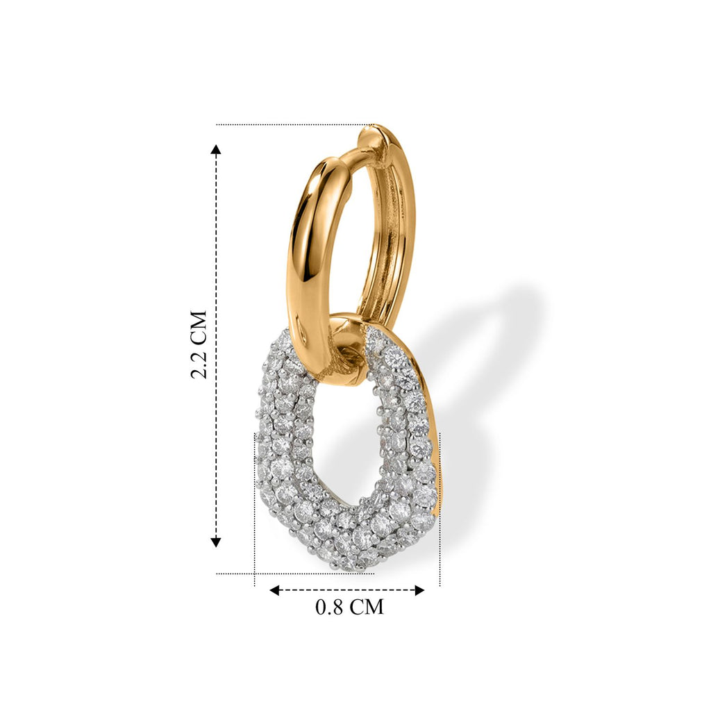 750 Gelbgold vermeil