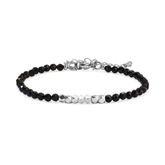 EVER TRUE Mehrfarbig Edelsteine Armband ca. 19 cm Nickelfreies Messing Platiniert ca. 17.00 ct