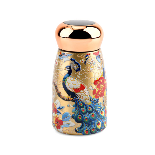 Edelstahl-Trinkflasche mit Temperatursensor, 230 ml, Koi-Motiv
