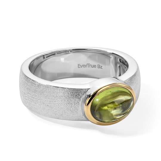 EVER TRUE AA Peridot Ring Reine Bronze (Größe 21.00) ca. 1,50 ct