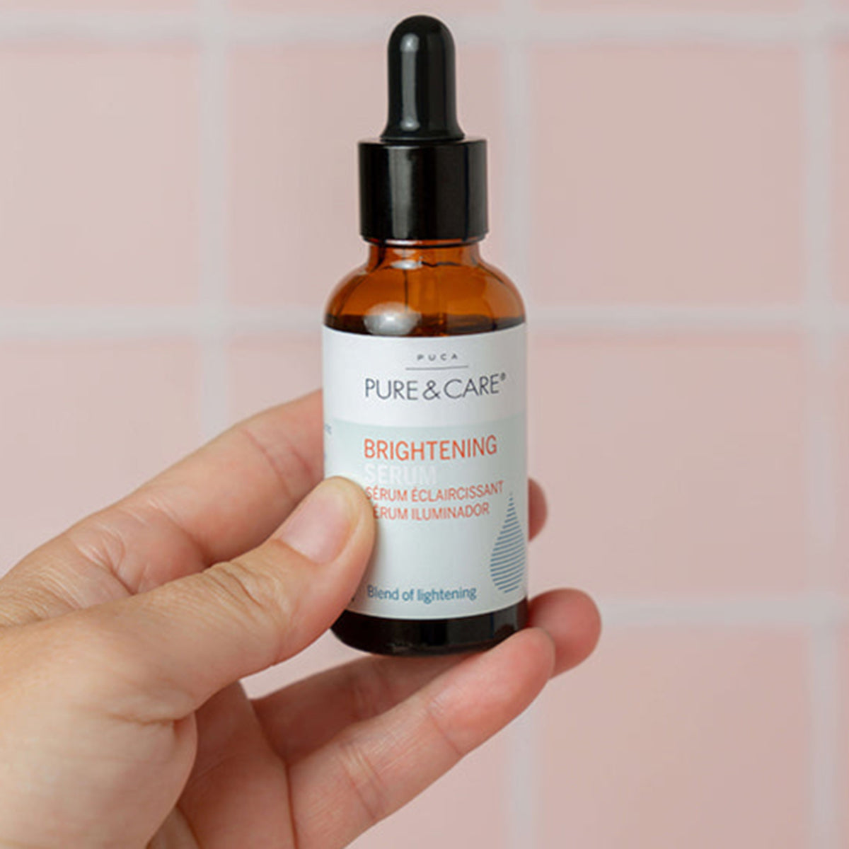 PUCA Pure & Care Augenserum Roll-On mit Peptiden, 15 ml