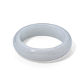 EXTREM SELTEN Natürlicher Weiße Jade Ring (Größe 17.00) ca. 15.00 ct