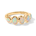 EVER TRUE AA Natürlicher, äthiopischer Welo Opal Ring Reine Bronze (Größe 17.00) ca. 1,36 ct