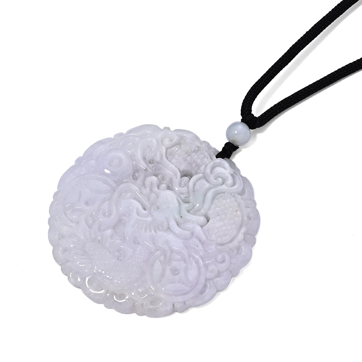Weiße Jade Halskette Flexibles cm ca. 105.00 ct