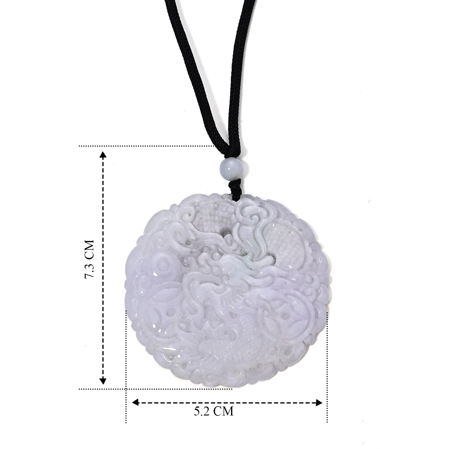 Weiße Jade Halskette Flexibles cm ca. 105.00 ct