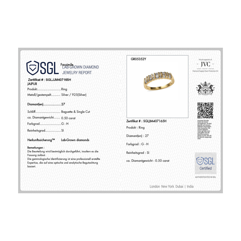 750 Gelbgold vermeil