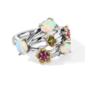 EVER TRUE Natürlicher Rhodolith Granat Ring Reine Bronze (Größe 18.00) ca. 0,38 ct