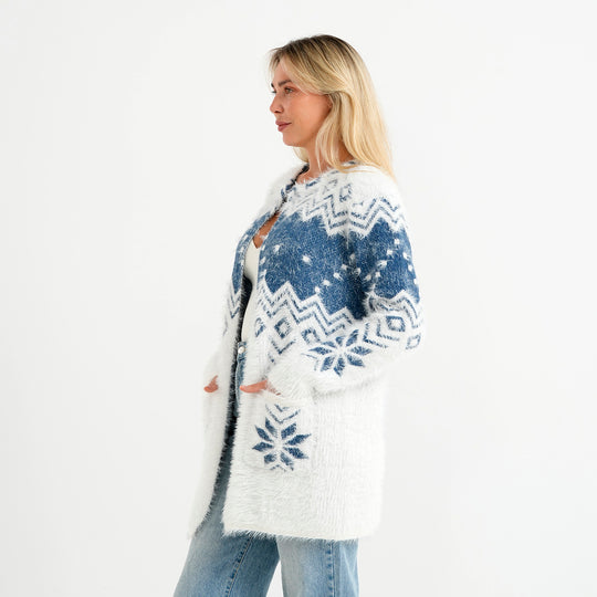 La Marey print Winter outfit with 2 pockets