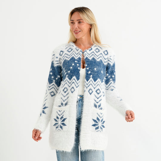 La Marey print Winter outfit with 2 pockets