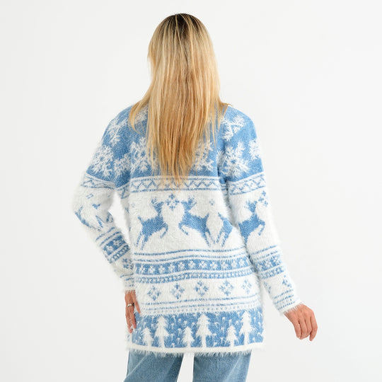 La Marey print Winter outfit with 2 pockets