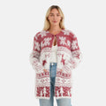  La Marey print Winter outfit with 2 pockets