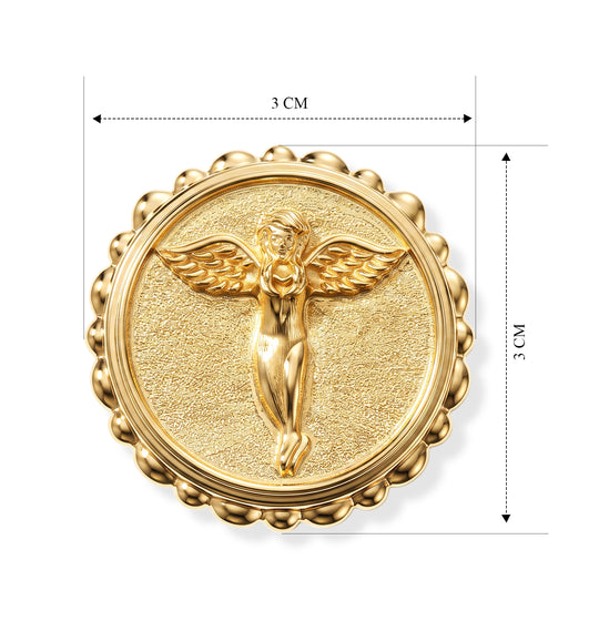EVER TRUE Reine Bronze 750 VergoldetRing (Größe 21.00) ca. 11,00g