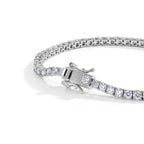 EVER TRUE Moissanit Armband ca. 20 cm 925 Silber Rhodiniert ca. 5,70 ct.
