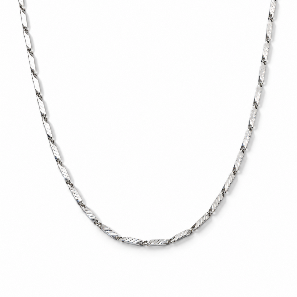 316L Edelstahl Halskette ca. 52 cm ca. 26,50g