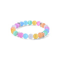 Mehrfarbiges marokkanisches Selenit und Hämatit 18cm Armband - 30,50 ct.