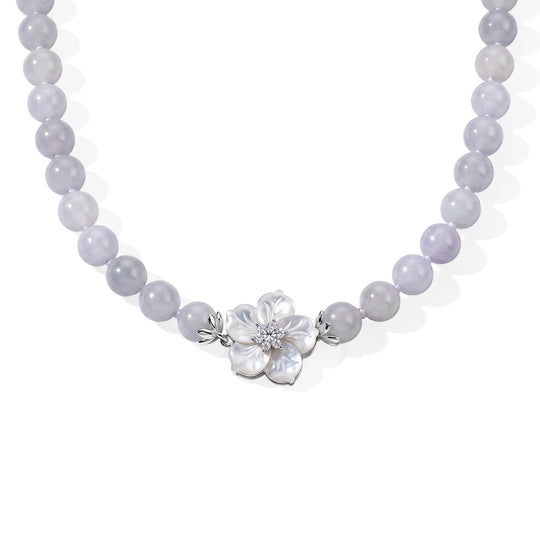 JARDIN KOLLEKTION D'Joy Gefärbte gelbe Jade, Citrin Halskette ca. 50 cm 925 Silber Rhodiniert 413.20 ct