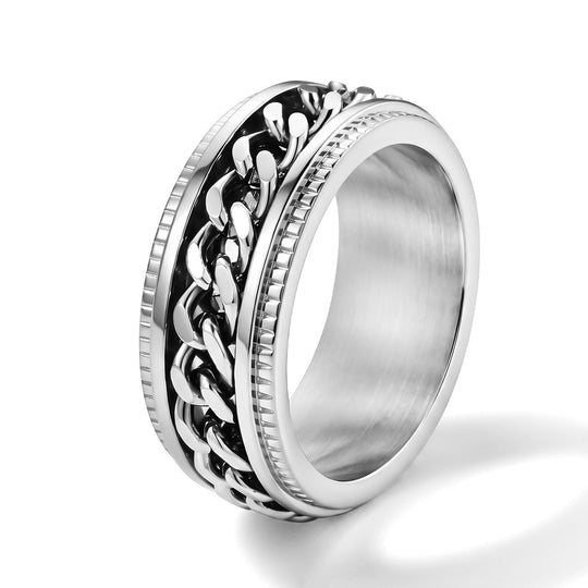 316L Edelstahl Ring (Größe 21.00) (10-15 Werktage Lieferzeit) ca. 6,00g