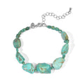EVER TRUE Türkis Armband ca. 19 cm 316L Edelstahl ca. 120.00 ct