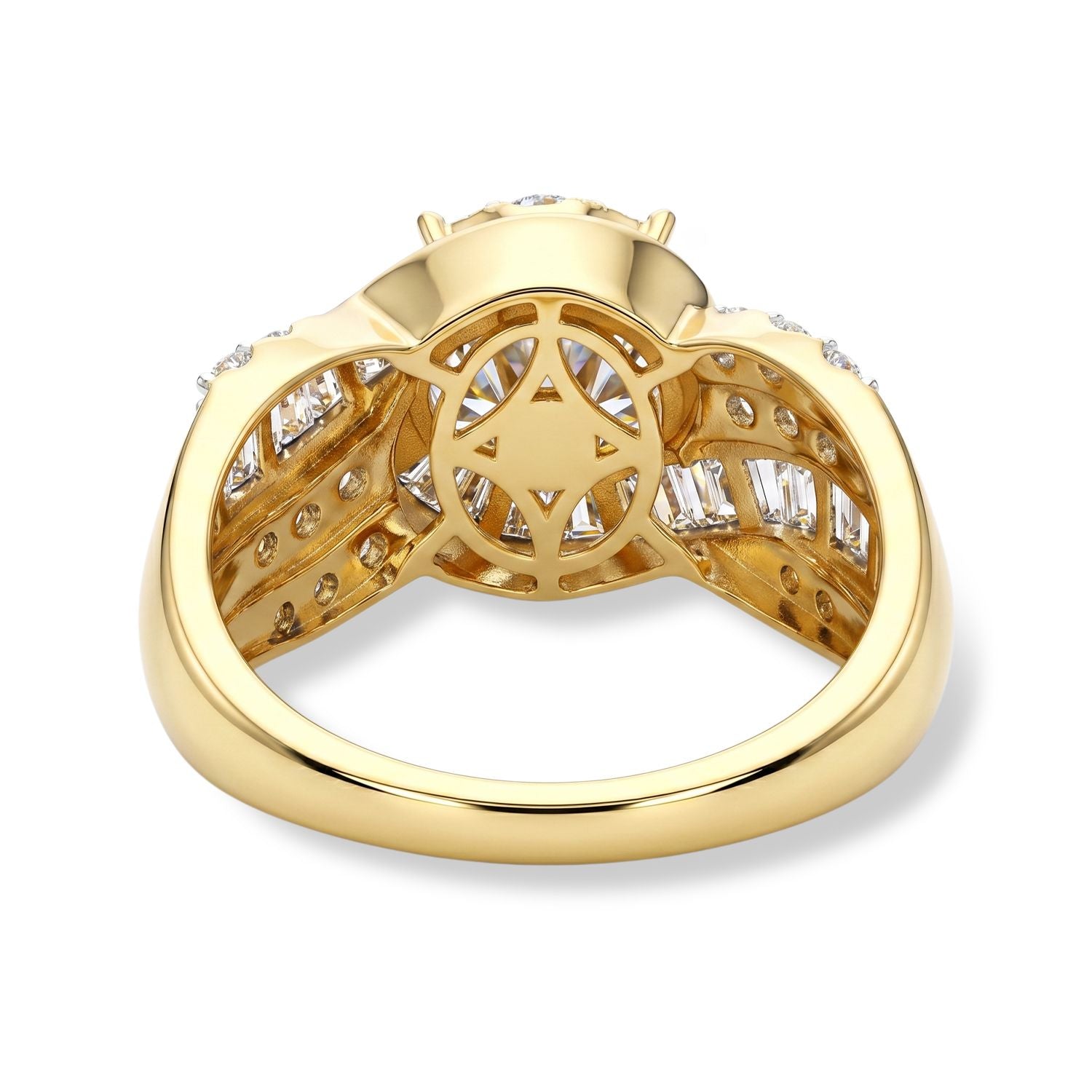 750 Gelbgold vermeil
