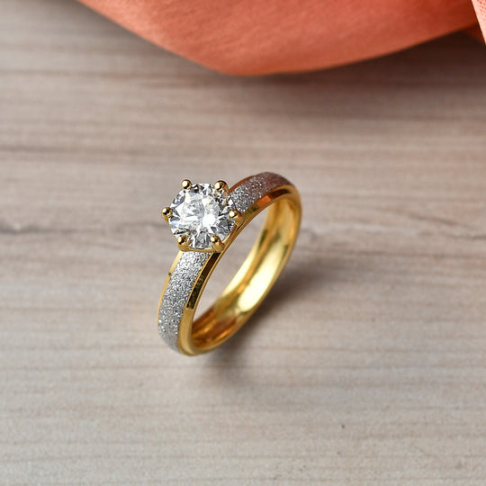 LUXURIANT DIAMOND - Lab Grown Diamant SI-GH Ring 925 Silber (Größe 19.25) ca. 1,04 ct