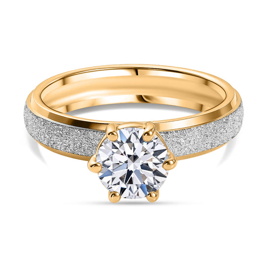 LUXURIANT DIAMOND - Lab Grown Diamant SI-GH Ring 925 Silber (Größe 19.25) ca. 1,04 ct