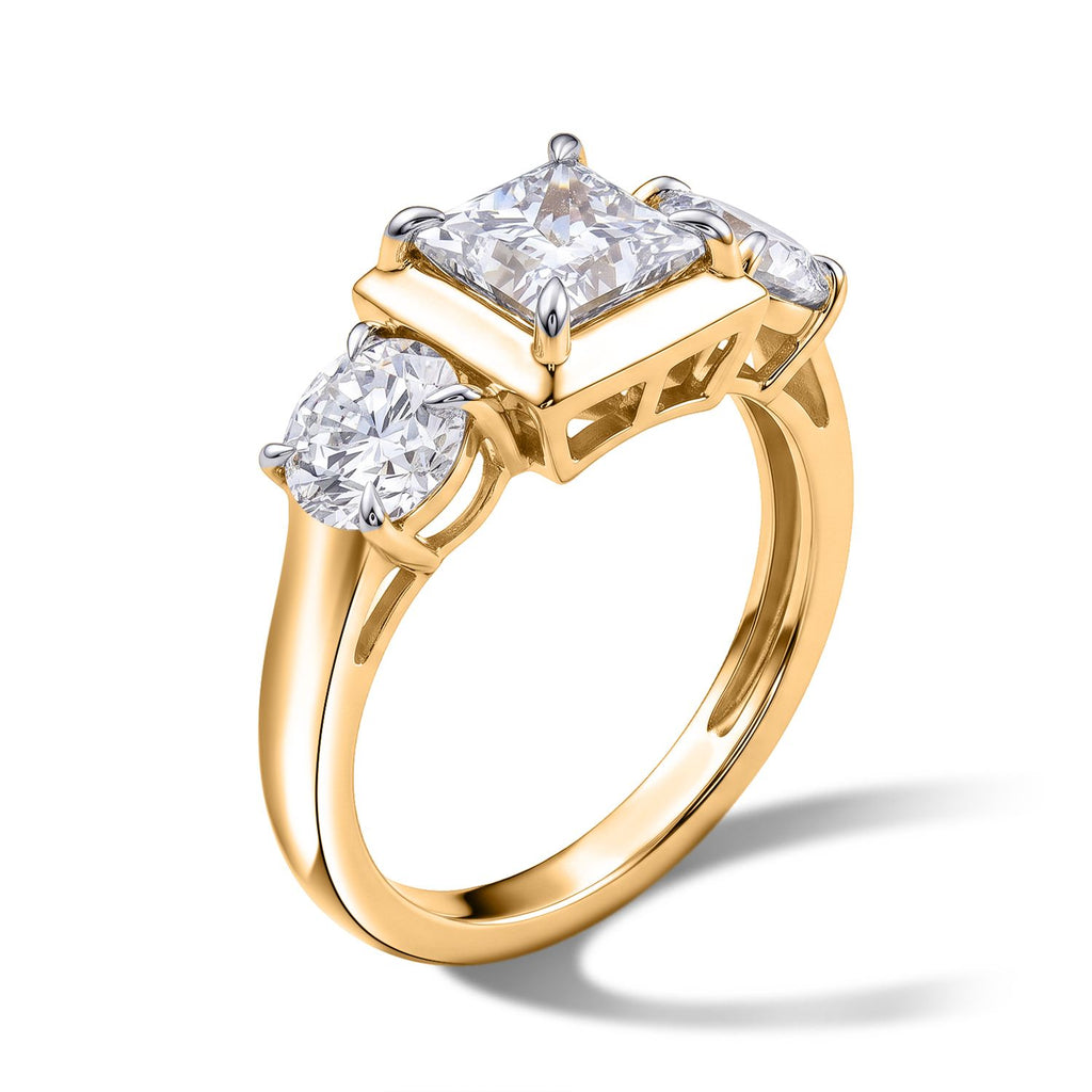 750 Gelbgold vermeil