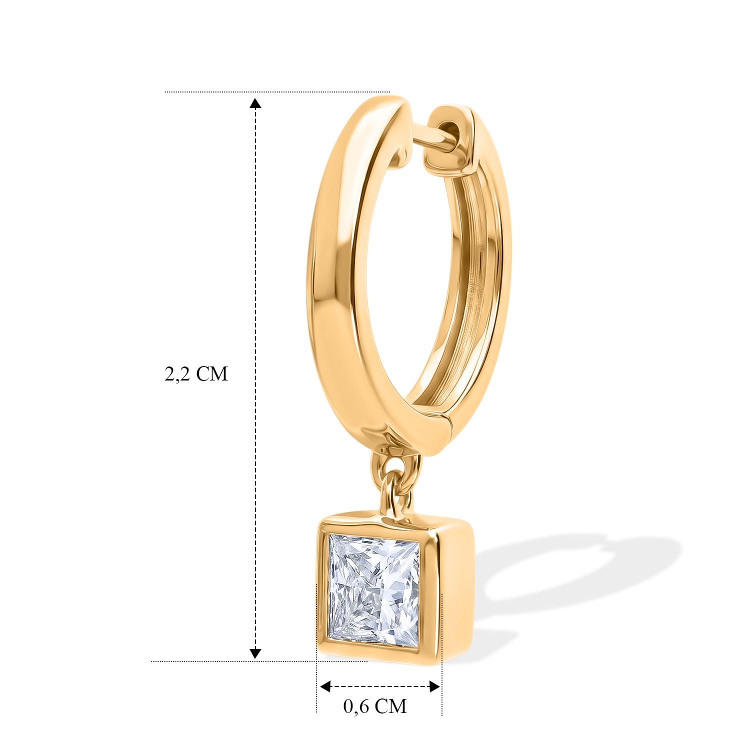 750 Gelbgold vermeil