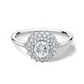 LUXURIANT DIAMOND - Lab Grown Diamant VS-EF Ring 950 Platin (Größe 17.00) ca. 1,02 ct