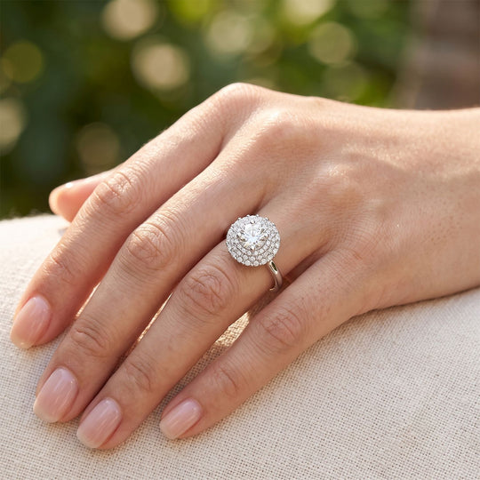 LUXURIANT DIAMOND - Lab Grown  Diamant SGL zertifiziert  VS-EF Ring 950 Platin (Größe 20.00) ca. 1,02 ct