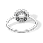 LUXURIANT SGL zertifizierter VS-EF Labor Diamant Ring in 950 Platin - 1,01 ct.