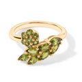 EVER TRUE Peridot Arizona Ring Reine Bronze (Größe 17.00) ca. 1,45 ct