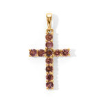 D'Joy AA Blush Turmalin Anhänger 925 Silber 750 Gelbgold vermeil ca. 1,27 ct.