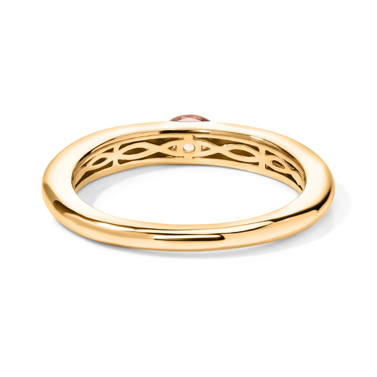 EVER TRUE AA Blush Turmalin Ring Reine Bronze (Größe 17.00) ca. 0,19 ct