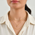 D'Joy AA Blush Turmalin Anhänger 925 Silber 750 Gelbgold vermeil ca. 0,81 ct.