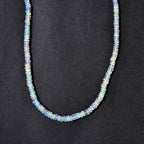 EVER TRUE Natürlicher, äthiopischer Welo Opal Halskette ca. 45 cm 316L Edelstahl ca. 37,00 ct.