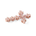 D'Joy Anhänger mit rosa Diamantakzenten, 925 Silber 750 Roségold Vermeil