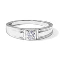 D'Joy Lab Grown Diamant SI-GH Ring 925 Silber Rhodiniert (Größe 17.00) ca. 0,25 ct