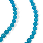 D'Joy AAA Amazonit Halskette ca. 50 cm + 5 cm Extender 925 Silber Rhodiniert ca. 330,00 ct.