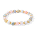 Beryll Armband ca. 18 cm Reine Legierung Goldton (10-15 Werktage Lieferzeit) ca. 90,00 ct.