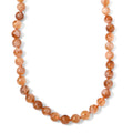 Citrin Halskette ca. 50 cm 316L Edelstahl ca. 300.00 ct