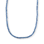 Santamaria Aquamarin Halskette ca. 45 cm + 5 cm Extender 316L Edelstahl ca. 25,00 ct.