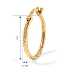 417 Gold Ohrringe (8-13 Werktage Lieferzeit) ca. 0,87g