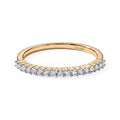 Lab Grown Diamant I1-I2 Ring 925 Silber 750 Vergoldet (Größe 20.00) ca. 0,24 ct